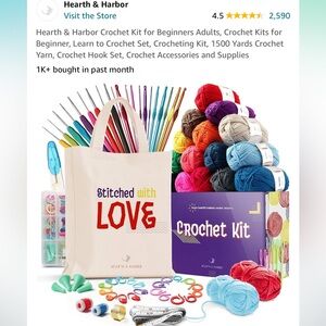 Crotchet kit for beginners. New in box.